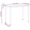 vidaXL Dining Tables METAL