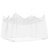 vidaXL Garden Mosquito Net 220 mesh White 4 x 4 x 2.5 m Polyester