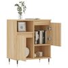 vidaXL Sideboard Sonoma Oak 60x35x70 cm Engineered Wood