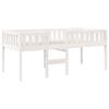 vidaXL Children's Bed without Mattress White 80x200 cm Solid Wood Pine