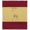 vidaXL Table Cloth 5 pcs Rectangular Wine Red 140 x 180 cm