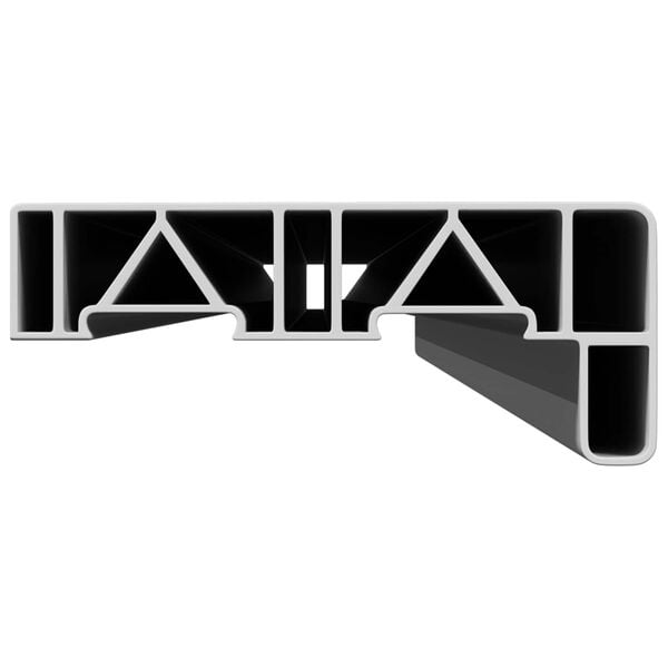 vidaXL Window Sill White 160 x 15 x 4.5 cm PVC