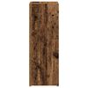 vidaXL Umbrella Stand Old Wood 20 x 20 x 55.5 cm Engineered Wood