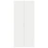 vidaXL Shoe Cabinet with Door White 80 x 35.5 x 180 cm Engineered wood