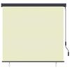 vidaXL Outdoor Roller Blind 170x250 cm Cream