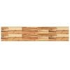 vidaXL Floating Shelf 120x30x4 cm Oil Finished Solid Wood Acacia
