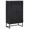 vidaXL Highboard Black 55 x 30 x 95 cm