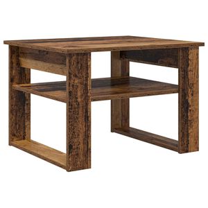 vidaXL Coffee Table Old Wood 64 x 54 x 44 cm Engineered Wood