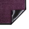 vidaXL Door Mat Bordeaux 120 x 80 x 1.2 cm Teddy Fabric