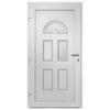 vidaXL Front Door White 110x210 cm