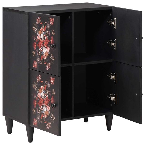 vidaXL Storage Cabinets Multicolour 60 x 33.5 x 75 cm Solid Mango Wood