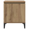 vidaXL Bedside Cabinet Artisan Oak 40 x 30 x 50 cm Engineered Wood