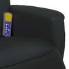 vidaXL Massage Recliner Chair Black 71 x 90 x 105 cm Faux Leather