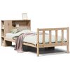 vidaXL Bookcase Bed without Mattress 90x190 cm Single Solid Wood Pine