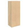 vidaXL Bookcase Sonoma Oak 31x24x77 cm Engineered Wood
