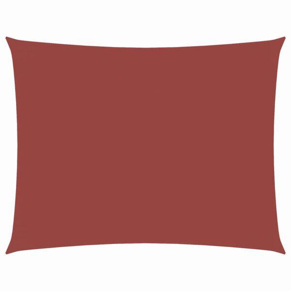 vidaXL Sunshade Sail Oxford Fabric Rectangular 4x6 m Terracotta