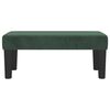 vidaXL Bench Dark Green 70 x 30 x 30 cm Velvet
