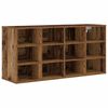 vidaXL Shoe Cabinet 103 x 30 x 51 cm Engineered Wood Old Wood