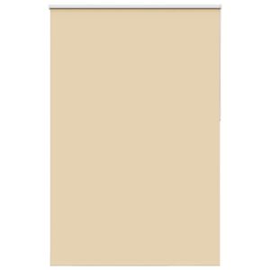 vidaXL Roller Blind Blackout Beige 160x210 cm Fabric Width 156.6 cm Polyester