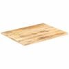 vidaXL Table Top Solid Mango Wood 25-27 mm 70x60 cm
