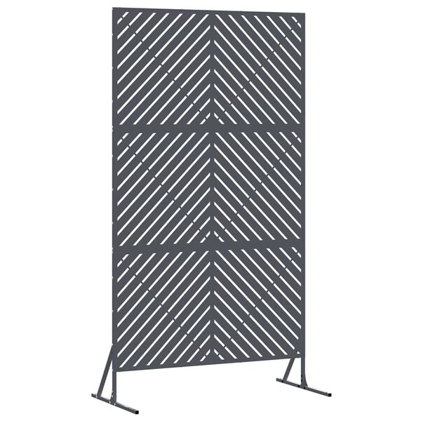 vidaXL Privacy Screen Anthracite 100 x 50 x 180 cm Steel