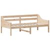 vidaXL Day Bed without Mattress 75x190 cm Small Single Solid Wood Pine