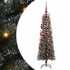 vidaXL Artificial Christmas Tree with 150 LEDs with Stand Green 150 cm