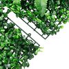  vidaXL Artificial Plant Fence 6 pcs Green 40x60 cm