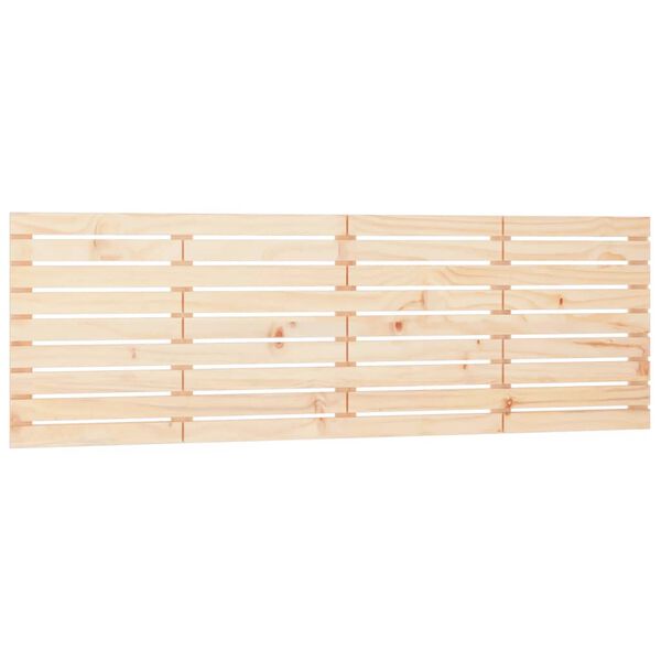vidaXL Wall Headboard 166x3x63 cm Solid Wood Pine