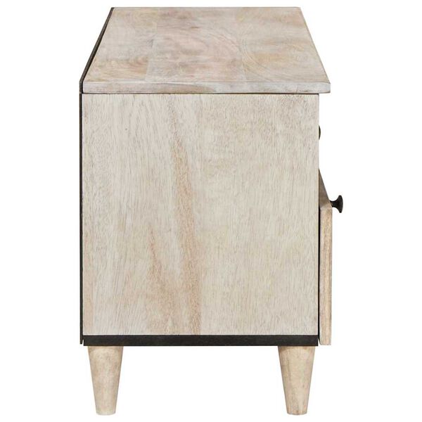 vidaXL TV Units with Drawer White 100 x 33 x 46 cm Engineered wood