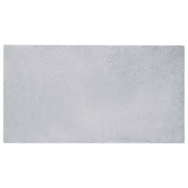 vidaXL Faux Rabbit Fur Rug Olite Grey 60 x 110 cm Polyester