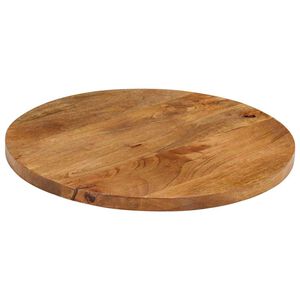 vidaXL Table Top &Oslash; 40x2.5 cm Round Solid Wood Mango