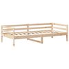 vidaXL Day Bed and Bench Set with Roof without Mattress 80x200 cm