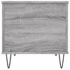vidaXL Coffee Table Grey Sonoma 60x44.5x45 cm Engineered Wood