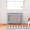 vidaXL Radiator Cover Anthracite 112x19x81.5 cm MDF