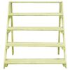 vidaXL Plant Stand 80x80x80 cm Impregnated Pinewood