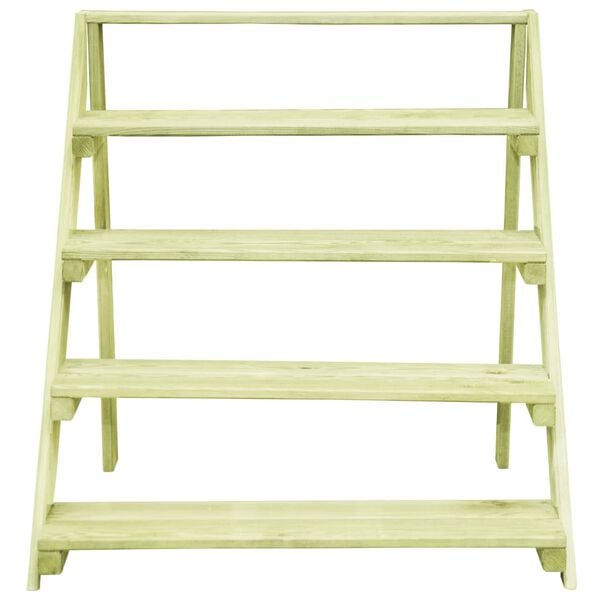 vidaXL Plant Stand 80x80x80 cm Impregnated Pinewood