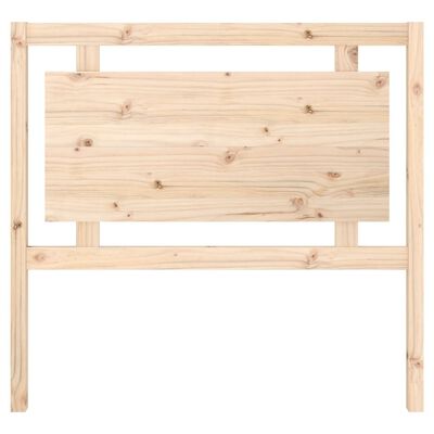 vidaXL Bed Headboard 105.5x4x100 cm Solid Pine Wood