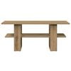 vidaXL Coffee Table Artisan Oak 102x55x42 cm Engineered Wood
