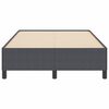 vidaXL Bed Frame Dark grey 120 x 200 cm Corduroy fabric