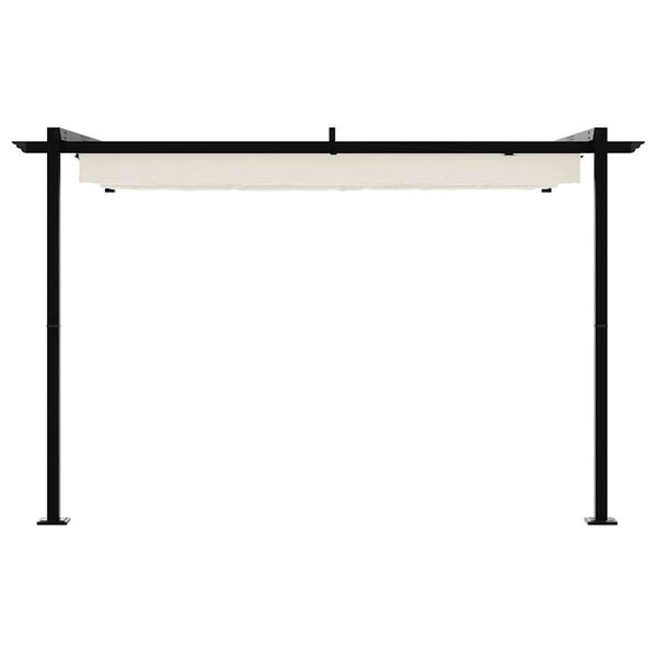 vidaXL Gazebo Cream 300 x 300 x 200 cm Polyester