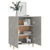 vidaXL Sideboard Concrete Grey 70x34x90 cm Engineered Wood