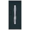 vidaXL Front Door Anthracite 88x200 cm PVC