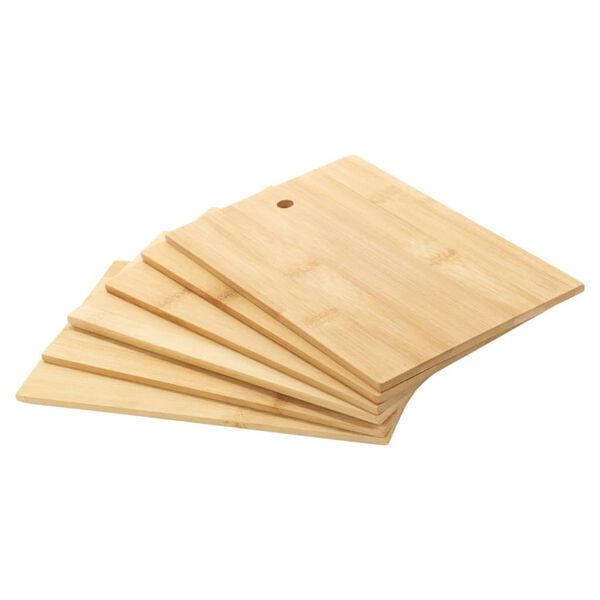 Excellent Houseware 7 Piece Chopping Board Set with Stand Bamboo