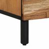vidaXL Sideboard Set 2 pcs Natural 60 x 33.5 x 75 cm Solid Acacia Wood