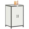 vidaXL Kitchen Storage with Shelf White 60 x 50 x 92 cm Steel