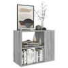 vidaXL Side Cabinet Grey Sonoma 60x30x50 cm Engineered Wood