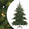 vidaXL Artificial Hinged Christmas Tree Green 150 cm PVC and Steel
