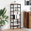 vidaXL Bookshelf Old Wood 40 x 29.5 x 115 cm Engineered Wood