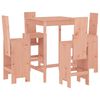vidaXL 5 Piece Garden Bar Set Solid Wood Douglas